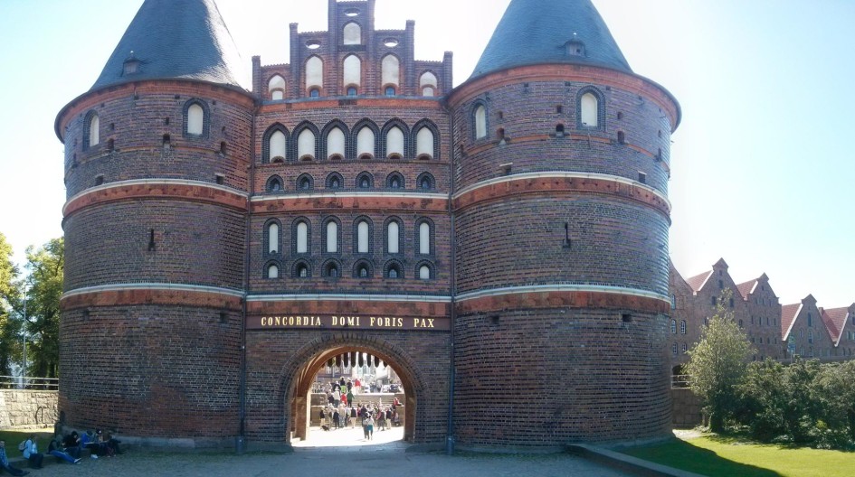 Holstentor Lübeck, aus Stadt Sicht!